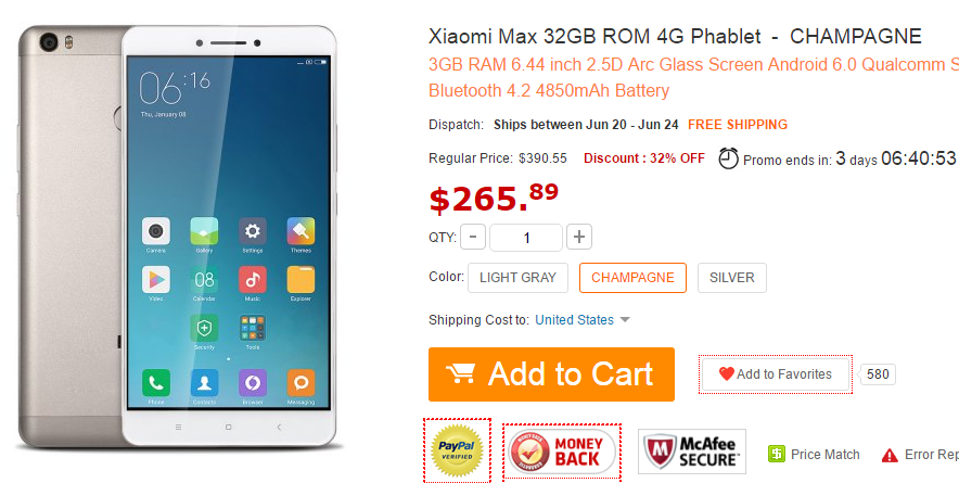 Xiaomi Mi Max レビュー 6.4インチでタブレットを兼ねるスマホ 
