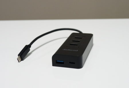 dodocool USB-Cハブ 4ポート×USB3.0ポートレビュー