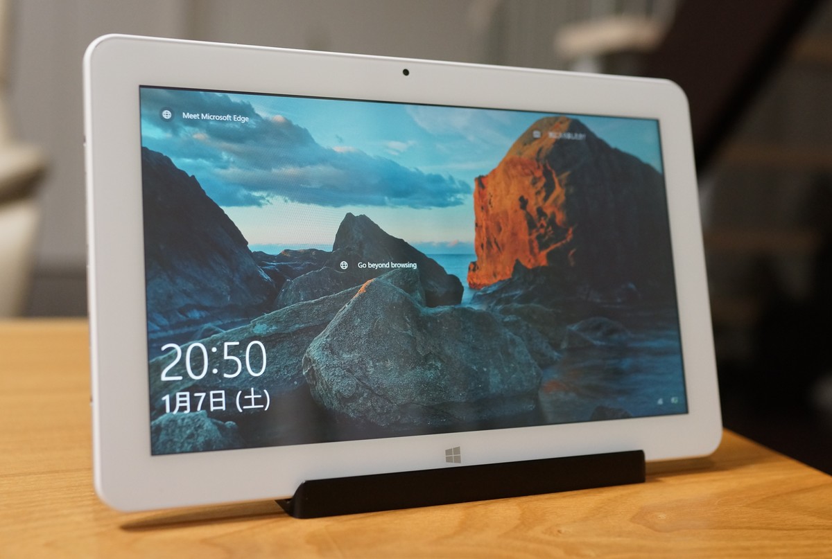 クーポンで 2 99 Cube Mix Plus レビュー Core M3 7y30のssd搭載の10 6インチタブレットpc ガジェットフリーク