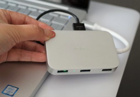 dodocool 3in1 USB3.0  Type-Cハブ DC31 レビュー　