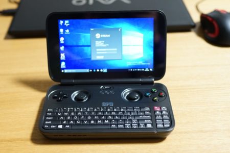 GPD Win 実機レビュー 5.5インチのWindows10小型PCのようなゲームパッド