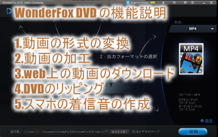 DVDのリッピングや動画変換ができる「WonderFox DVD変換プロ」レビュー