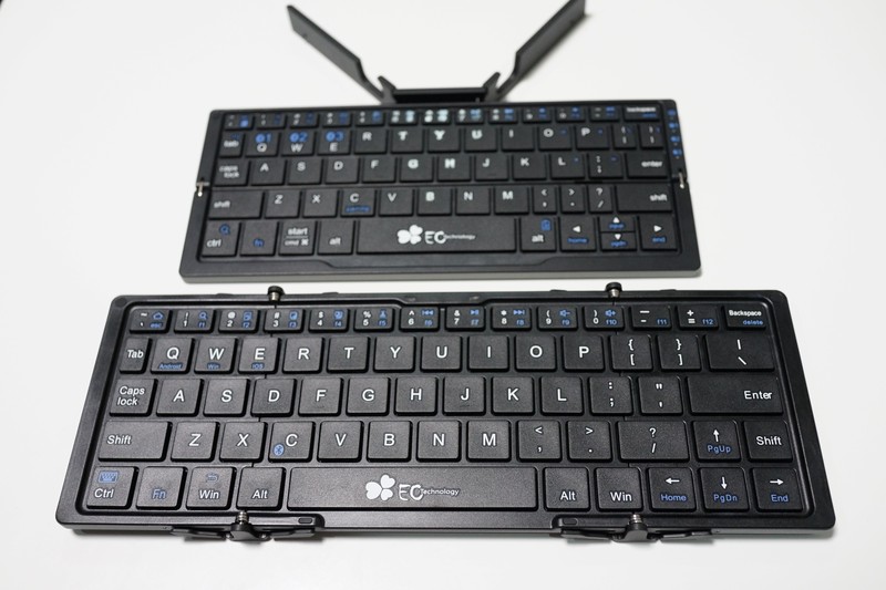 EC Technology Bluetoothキーボード 3種比較 キーピッチがフルサイズに近いキーボード