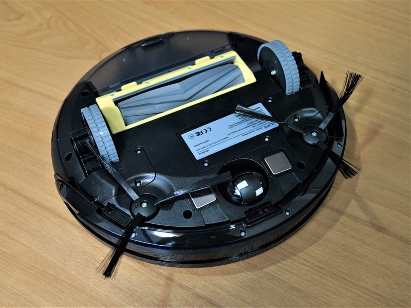 ILIFE A6 Smart Robotic Vacuum Cleaner レビュー　背面の参考画像