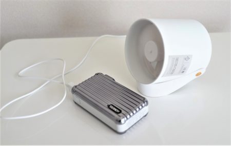 Docooler USBファン 扇風機レビュー　コンパクトで風量がある！