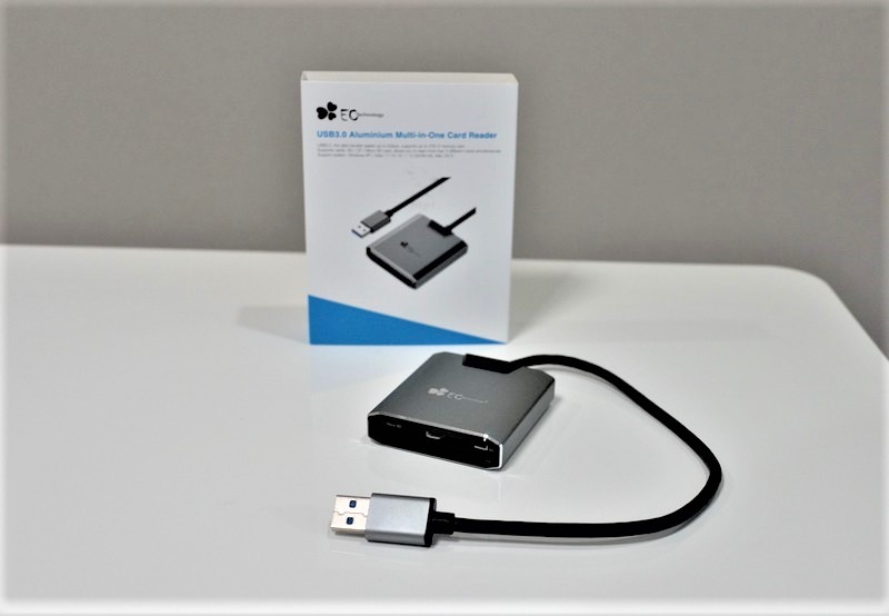 EC Tecnology マルチカードリーダーレビュー USB3.0 9倍速転送可能！　