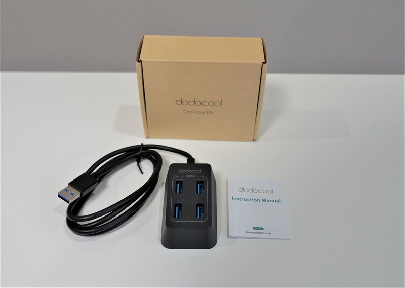 dodocool 4ポート搭載 USB3.0高速ハブレビュー 
