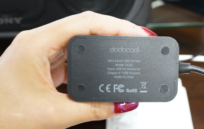 dodocool 4ポート搭載 USB3.0高速ハブ DC43 レビュー 
