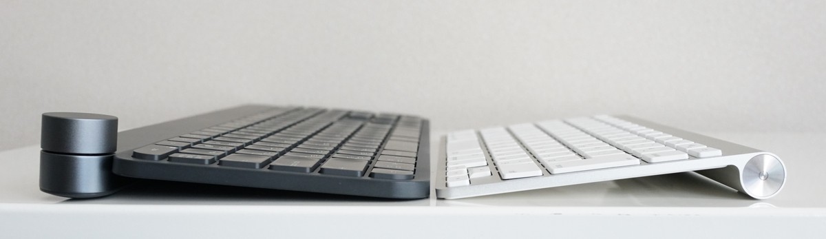 CRAFTとAppleのキーボードの比較