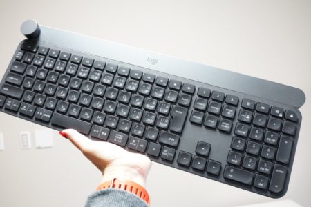 logicool craft レビュー　ジェルネイルにおすすめのキーボード　