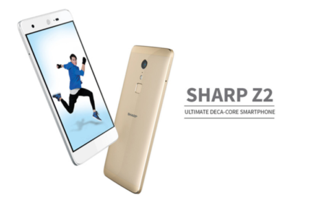 【クーポンで$99.99】SHARP Z2 スペックレビュー　前面に広角82度のカメラ搭載でセルフィー向き