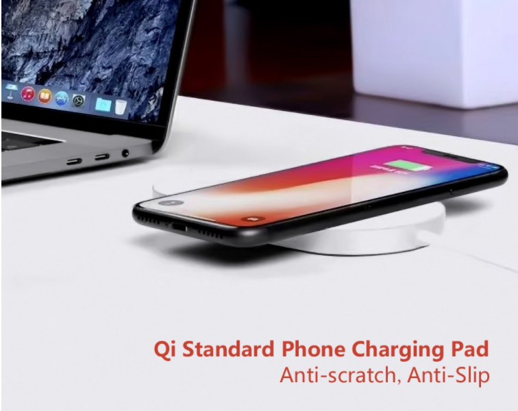 Apple iWatchとiPhoneが同時に充電できるQi Wireless Chargerがcafagoクーポンで$30.19で販売中！