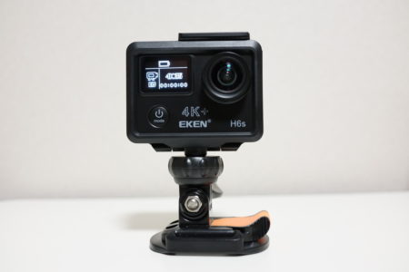 EKEN H6s アクションカメラレビュー　 4K(3840×2160)FPS25撮影にEIS自動電子手ブレ補正対応！