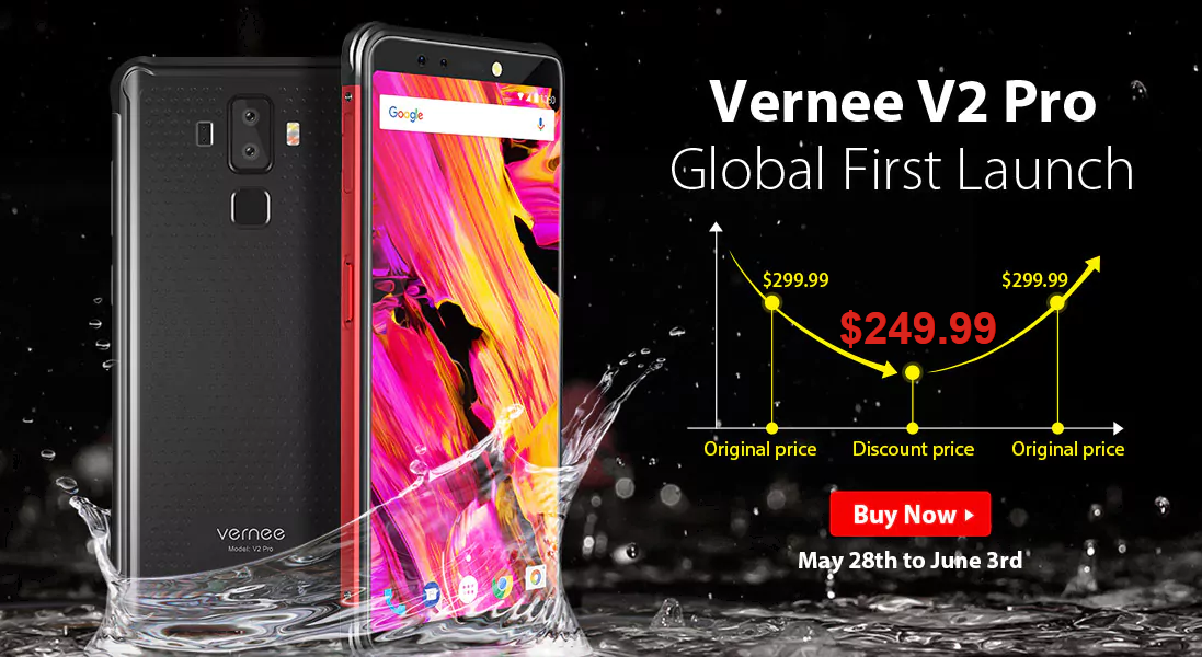 Vernee V2 Pro日本からの購入最安値