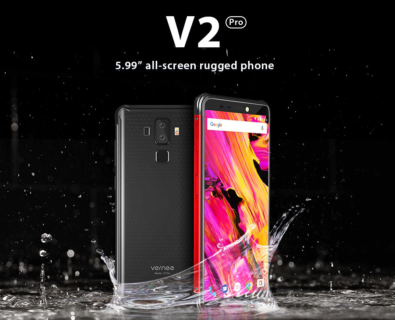 Vernee V2 Pro プレセール開始！B19対応・両面デュアルレンズカメラ・IP68タフネスボディー・NFCと機能満載で期間限定で249.99ドル！