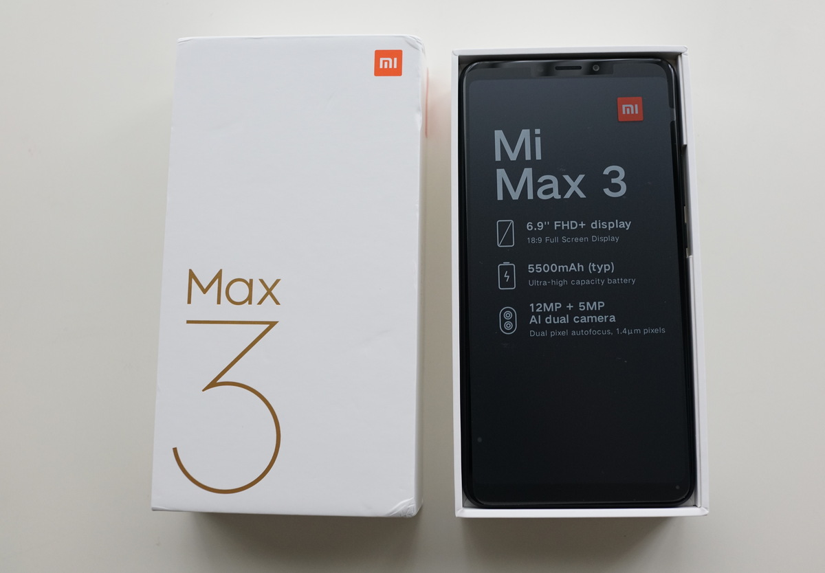 Xiaomi mi max 3 実機レビュー