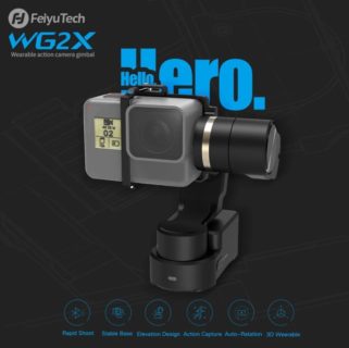 FeiyuTech WG2X アクションカメラ用3軸ジンバルが138.99ドルでセール中！