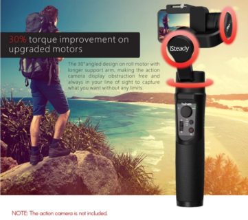 【セール価格$63.99】hohem iSteady Pro 2 アクションカメラ用ジンバルスタビライザー