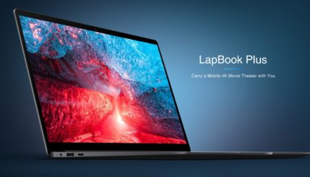 Chuwi Lapbook Plus スペックレビュー　15.6インチ4Kディスプレイ搭載の薄型軽量ノートPC