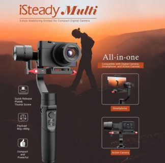 【セール価格$113】SONY RX100シリーズとスマホが使える3軸スタビライザーhohem iSteady Multi