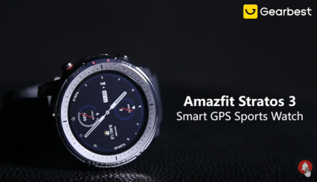 【セール価格$173.99】Amazfit Stratos 3 Smart GPS Sports Watch スペックレビューと割引クーポンまとめ