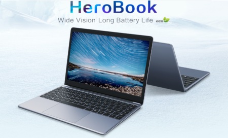 【クーポンで$174.99】14.1インチラップトップ Chuwi HeroBook のスペックレビュー