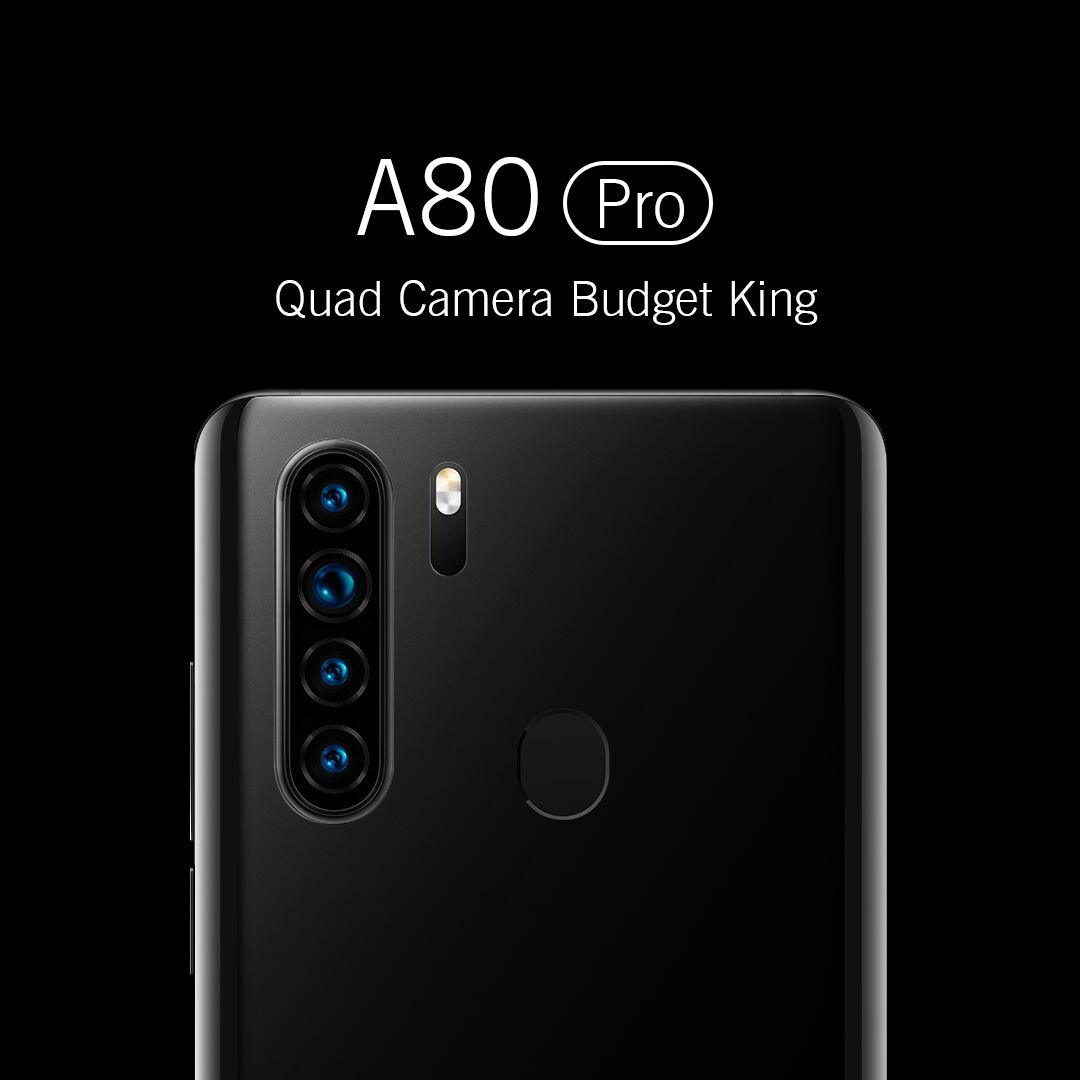 クアッドカメラ搭載の新機種『Blackview A80 Pro』リーク情報