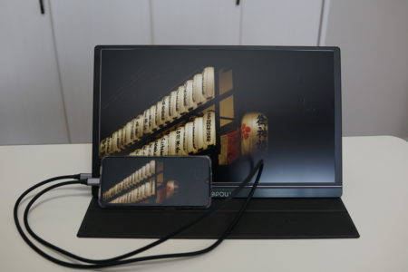 電源不要・TYPE-Cケーブルだけで使えるLepowの15.6インチのモバイル用サブモニターレビュー