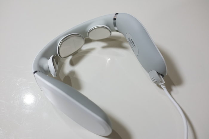 Xiaomi JEEBACK G2 Neck Massager レビュー　充電方法の説明参考画像