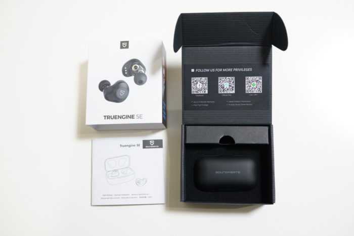 SOUNDPEATS TruengineSE レビュー　パッケージ内容