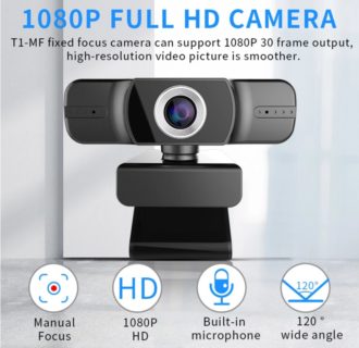 1080P解像度ライブストリーミング用Webカメラが3845円～ドライバー不要でUSBで接続可能！