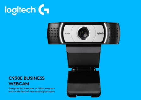 Skype for BusinessのH.264ビデオ圧縮対応のウェブカメラLogitech C930e C930Cが14,286円($129.99)でセール中！