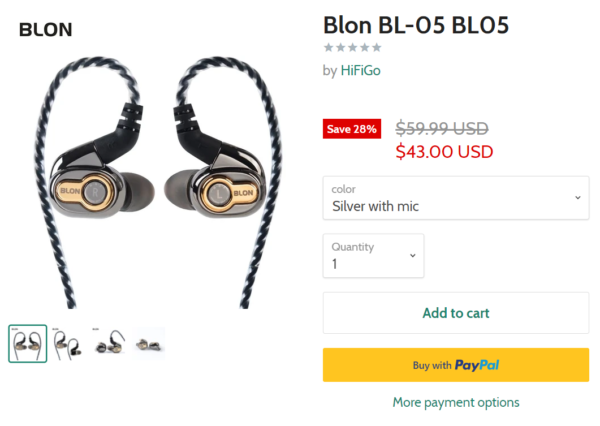 Blon BL-05の購入