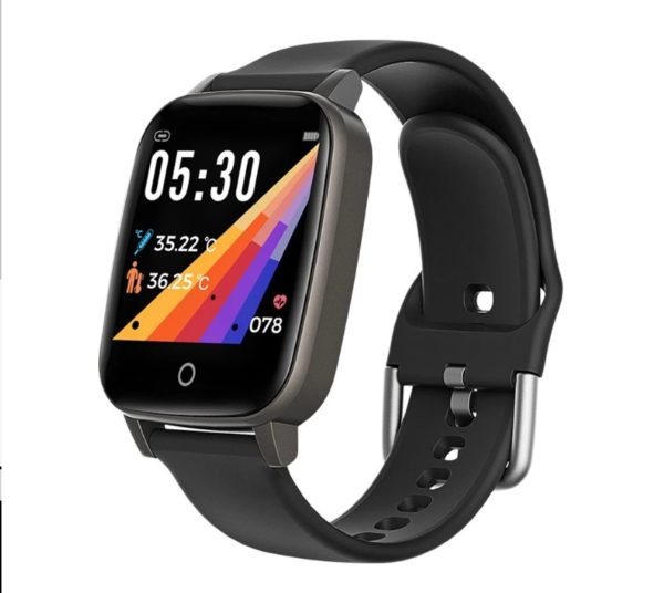 心拍と体温が測定できるスマートウォッチT1S Fitness Watchが 29.99ドル(3,296円)でセール中