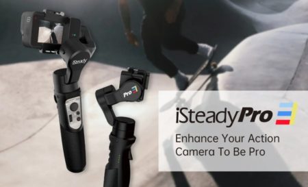 【セール価格$74.99】hohem iSteady Pro 3 アクションカメラ用ジンバルスタビライザー
