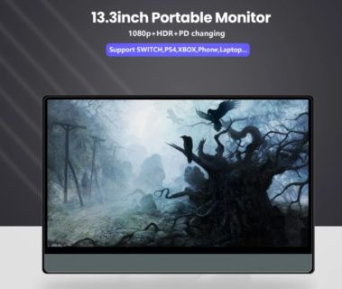 T-bao T13A　PD充電対応・FHD+HDRの13.3インチのモニターが15,631円でセール中
