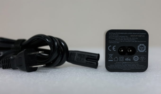 iPhone/iPad/MacBook/Androidで使える65W高出力PD充電器 RAVPower レビュー