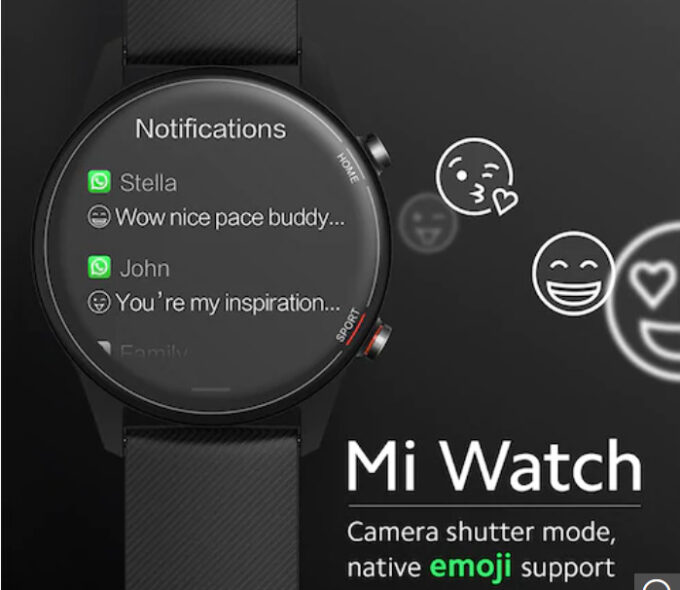 Xiaomi Mi Watchの通知機能と日本語への対応について