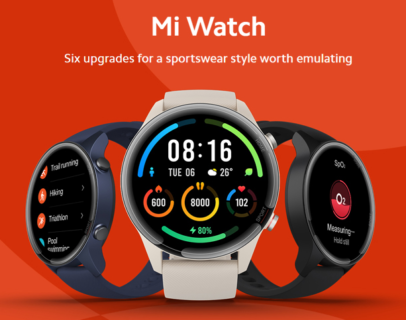 【クーポンで116.99】Xiaomi Mi Watch　血中酸素濃度計測・GPS・5atm防水など機能満載なスマートウォッチ