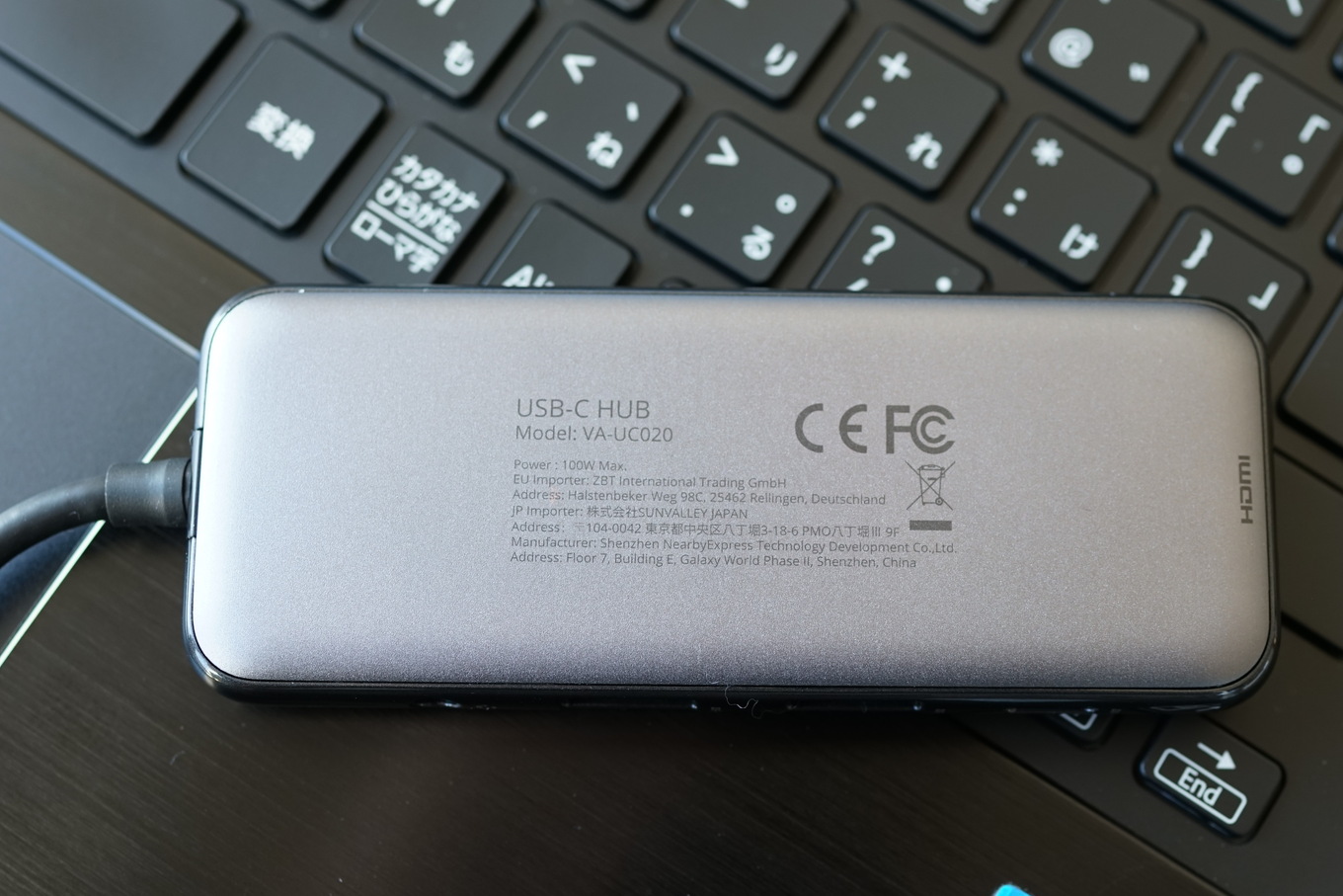 スマホで充電しながらマウスとイヤホンを使えるVAVA TYPE-C USBハブVA-UC020レビュー