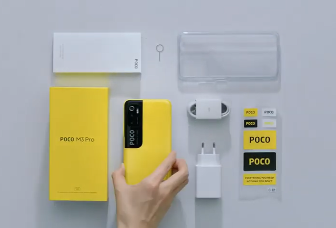POCO M3 Pro　パッケージ内容
