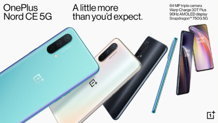 Oneplus Nord CE 5Gが登場～AliExpress official Storeで$309より販売中！