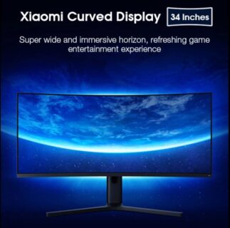 【クーポンで$442.99】140Hz対応、34インチ・ 3440×1440解像度Xiaomiのゲーミングカーブディスプレイ！