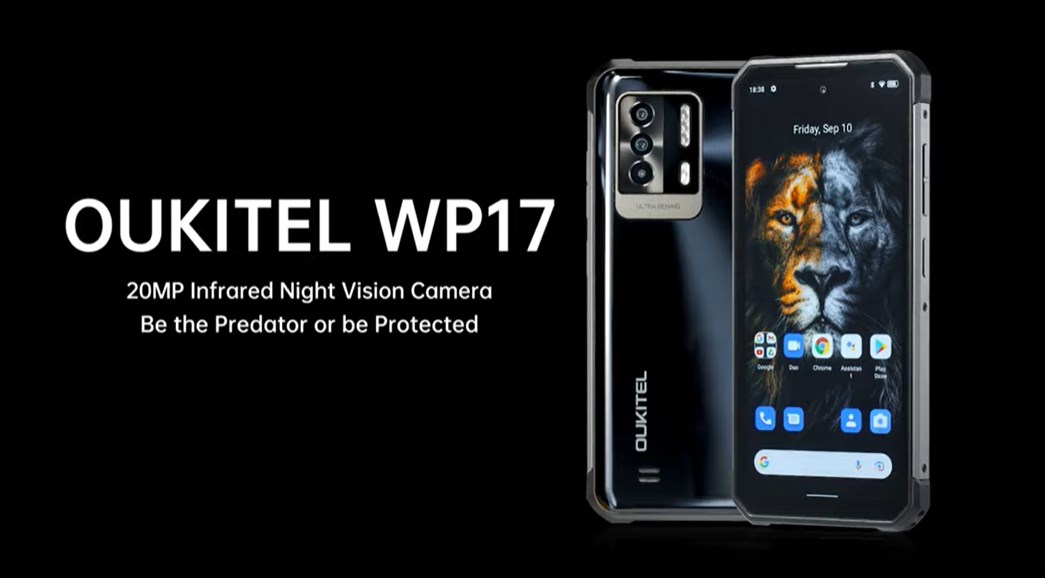 Oukitel WP17が$199.99でセール開始！暗視カメラが面白いフルバンド対応タフネススマホ | ガジェットフリーク