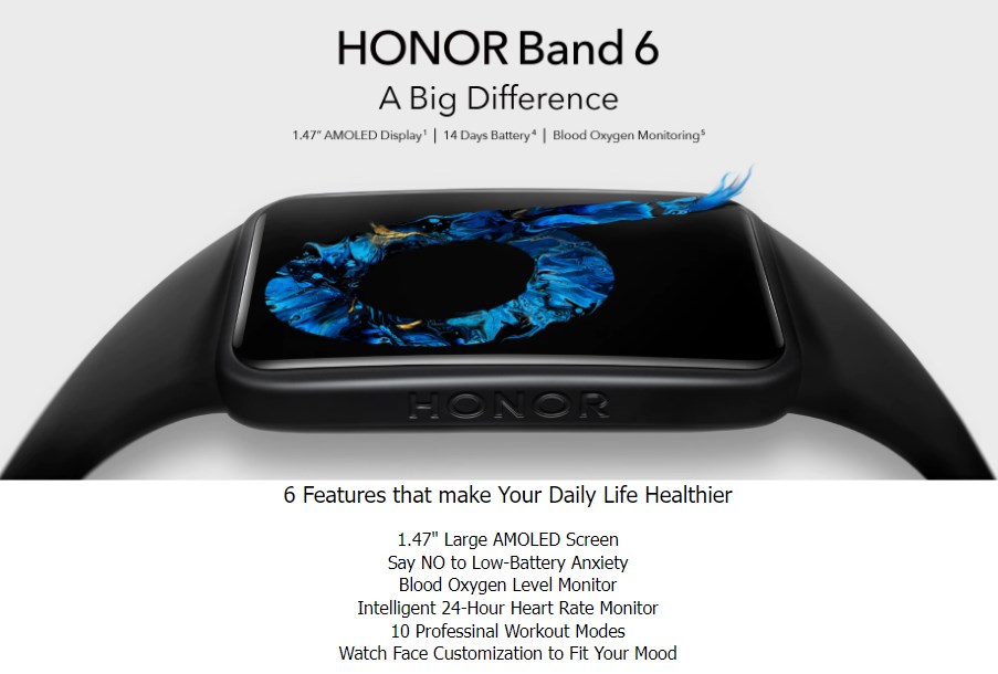 Honor  band 6