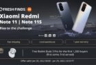 Redmi note 11S と Redmi note 11 のグローバル販売が開始