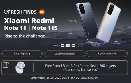 Redmi note 11S と Redmi note 11 のグローバル販売が開始