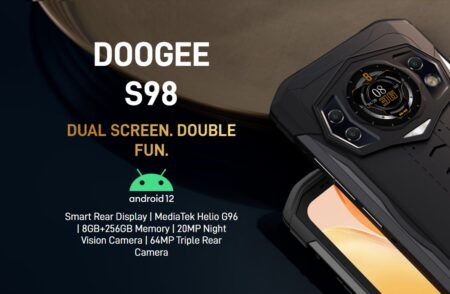 【セール価格$199.99】Doogee S98 スペックレビュー　リアディスプレイにアプリ通知が表示！