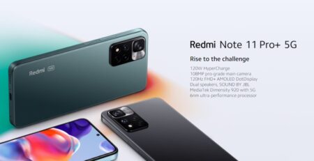 本日16時よりRedmi Note 11 Pro+ 5Gが$319でセール開始！