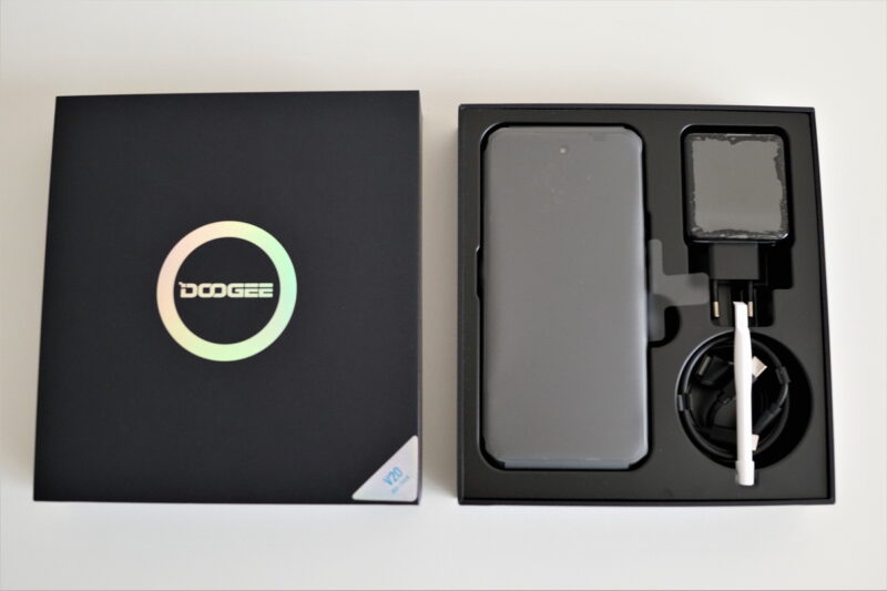 DOOGEE V20の実機レビュー